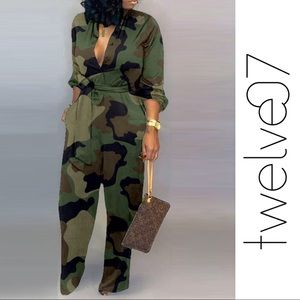 Camilla Camo Jumpsuit